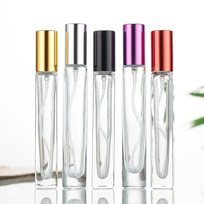 Crystal-White Perfume Bottle