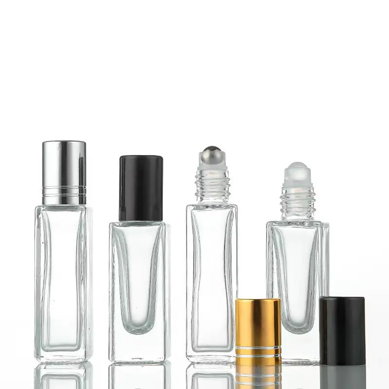 Clear Glass Roll-On Bottle