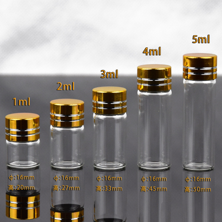 Amber Tubular Essential Oil Bottle image 2