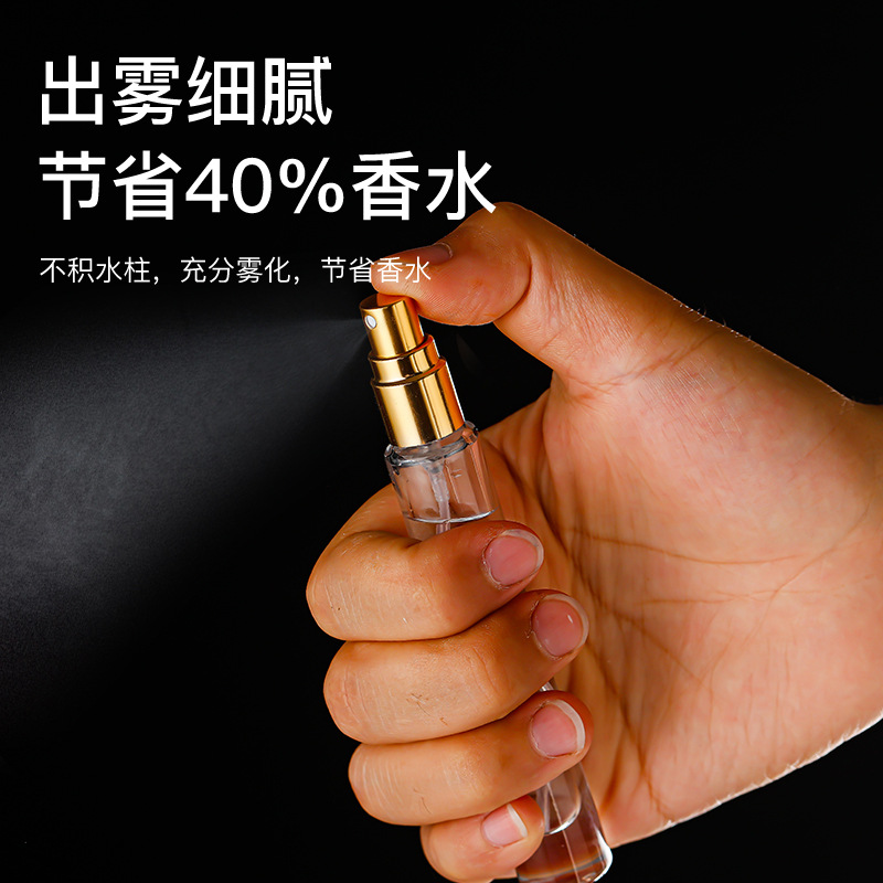 Crystal-White Perfume Bottle image 4