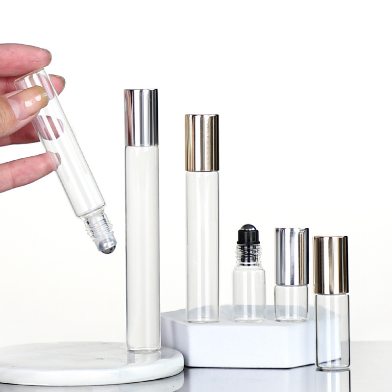 Clear Glass Roll-On Bottle image 2