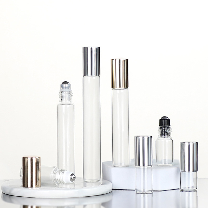 Clear Glass Roll-On Bottle image 3