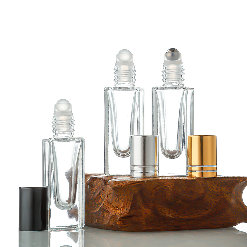 Clear Glass Roll-On Bottle image 3