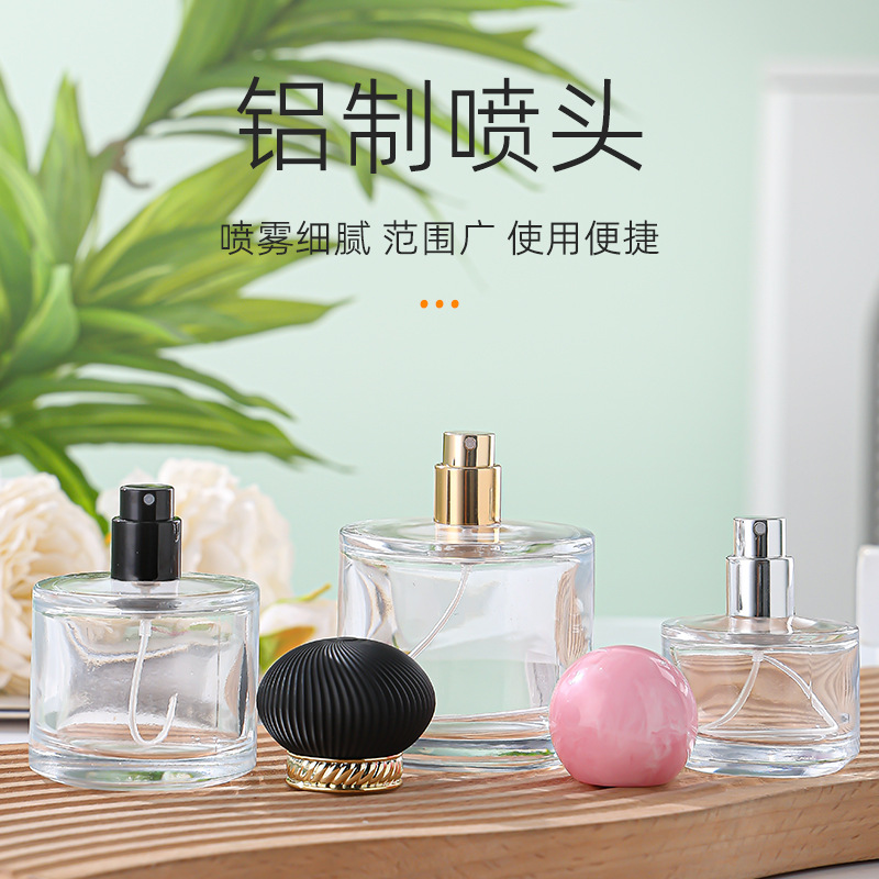 Crystal-White Perfume Bottle image 3