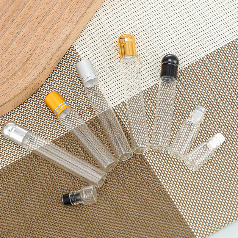 Clear Glass Roll-On Bottle image 3