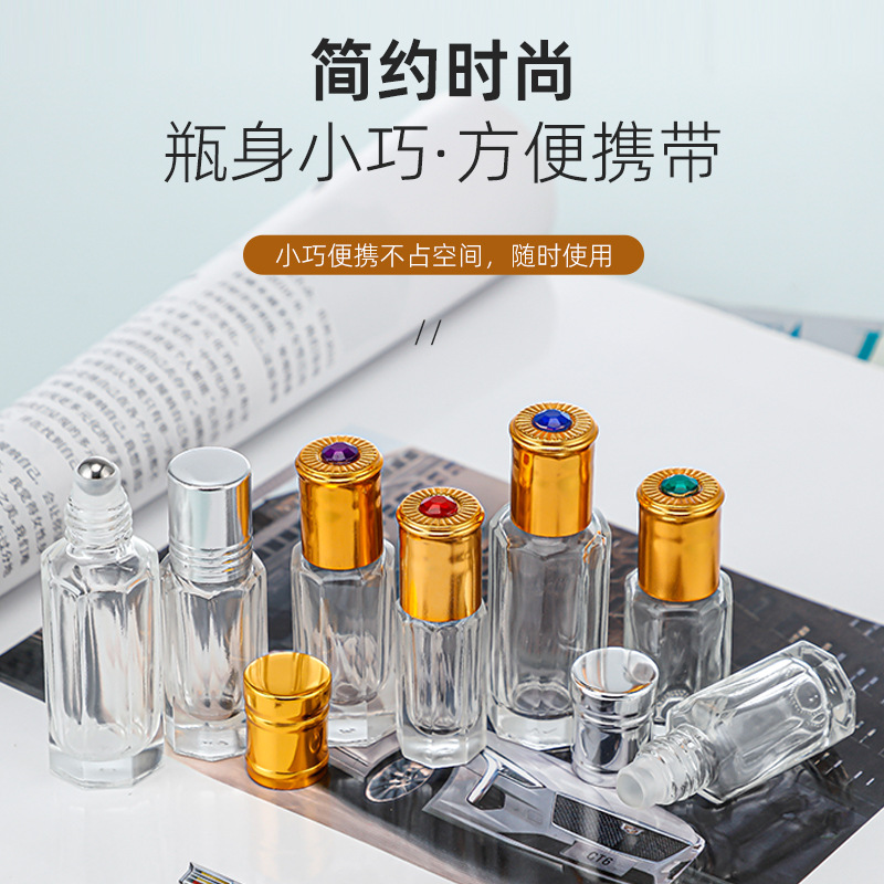 Octagonal Roll-On Bottle image 2