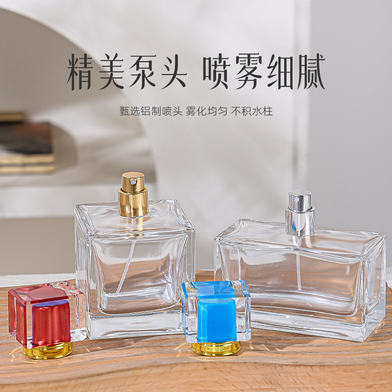 Crystal-White Perfume Bottle image 4