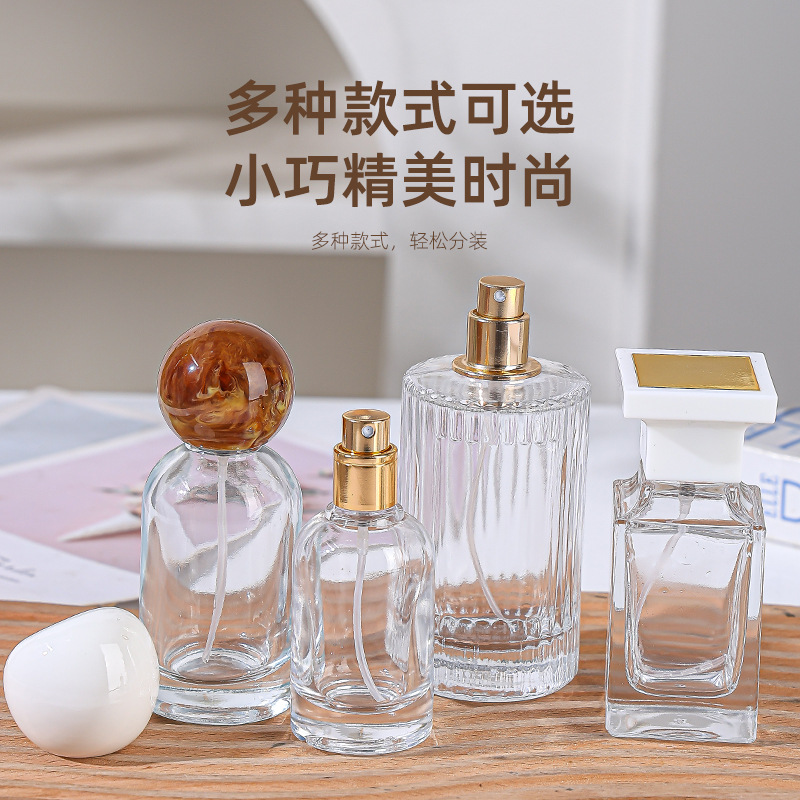 Crystal-White Perfume Bottle image 4