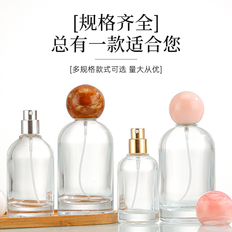 Crystal-White Perfume Bottle image 3