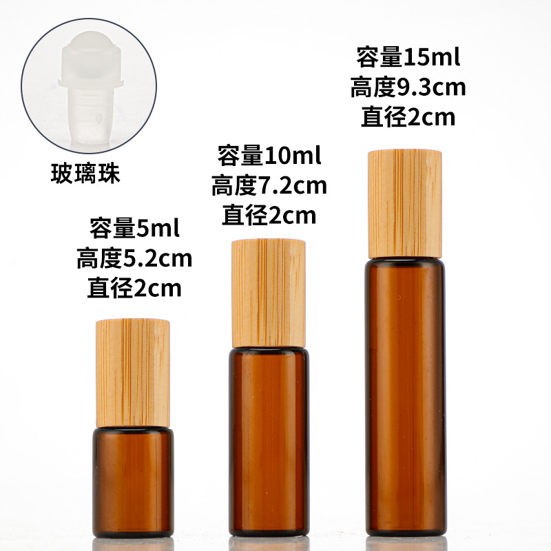 Wood-Cap Roll-On Bottle image 3